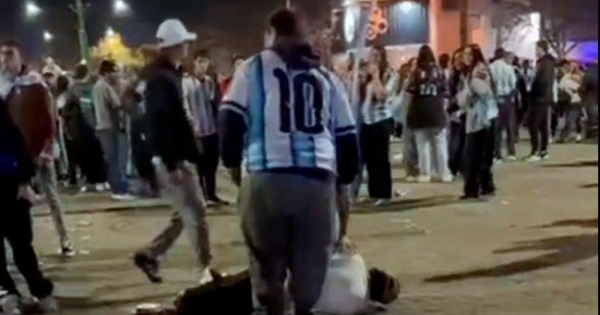 El joven fue herido durante los festejos por el triunfo de Argentina ante Inglaterra