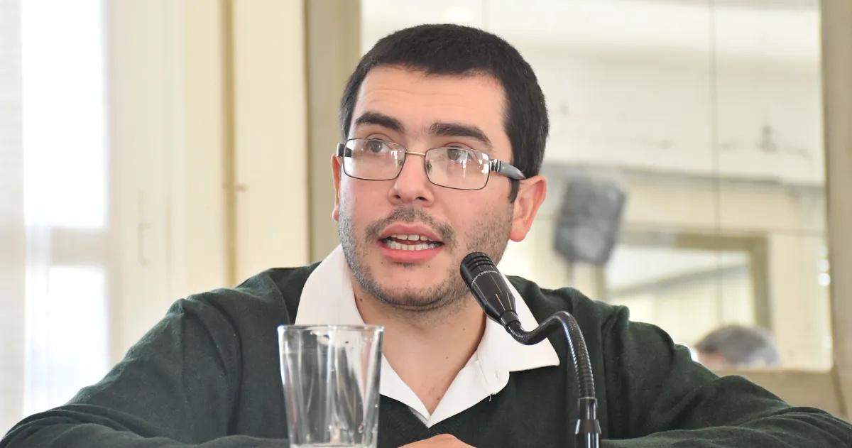 El concejal santarroseño de la UCR Diego Camargo