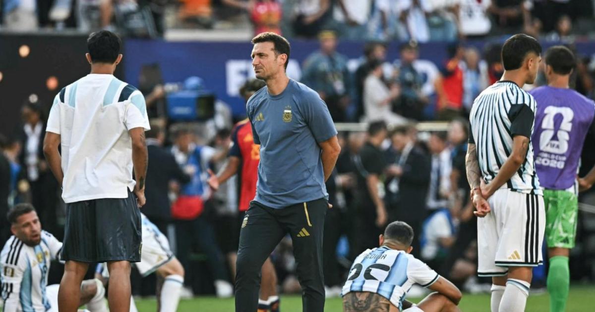 Scaloni puso en duda su continuidad: "Agradecimiento eterno a este grupo"