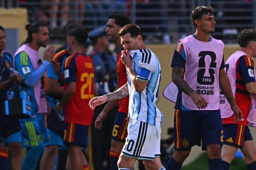 La decepción de Messi y de toda Argentina- la cuarta estrella tendr� que esperar