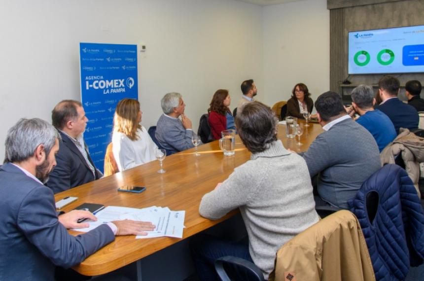 Dirigentes del comercio la construcción y la gastronomía mantuvieron un encuentro en I-COMEX