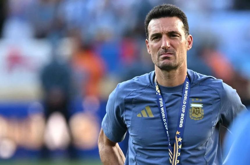 El DT de la Selección Argentina Lionel Scaloni