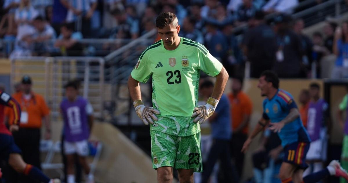 El  Dibu Martínez analiza dejar la Selección argentina