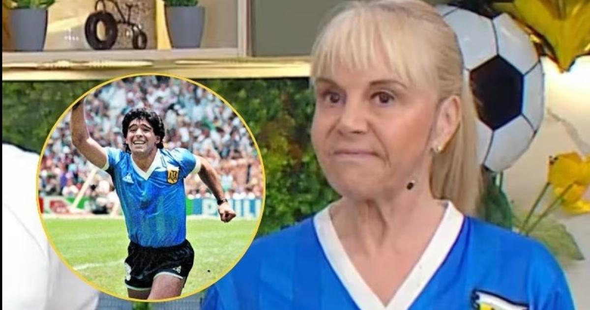 Claudia Villafañe se solidarizó con Messi y revivió el llando de Diego Maradona