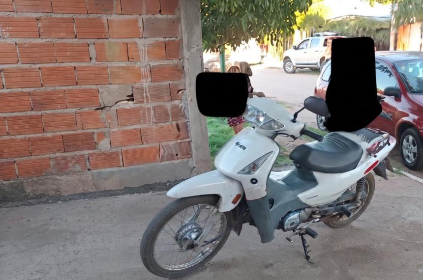 La moto fue sustraída en la calle 15