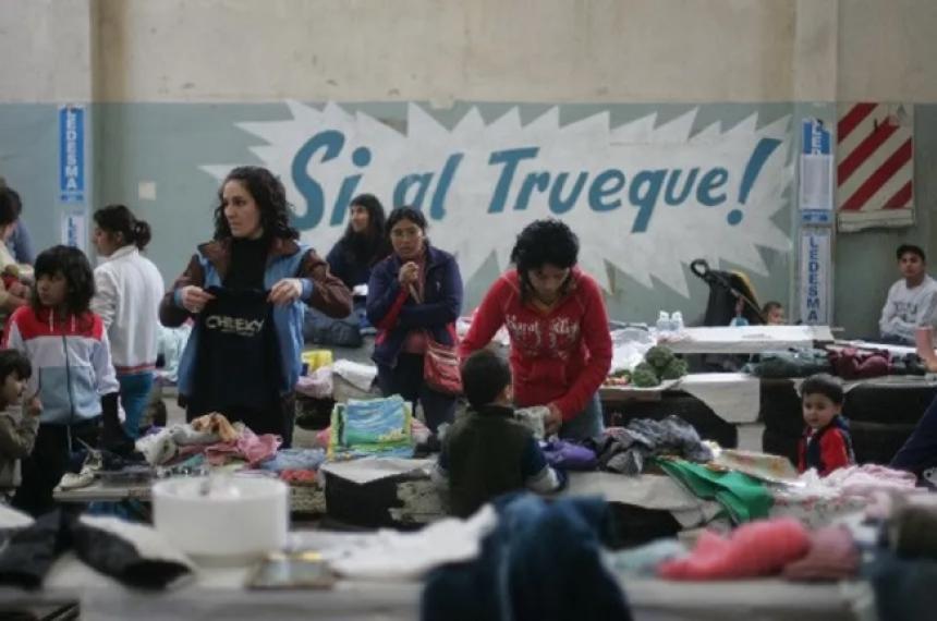 Volvió el Club del Trueque como en los años 2000