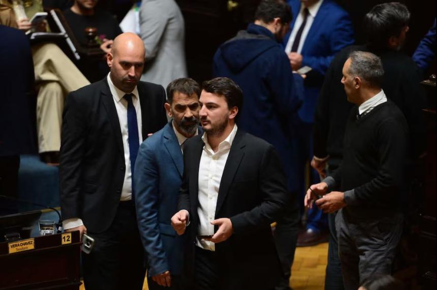 Agustín Romo en la Legislatura bonaerense