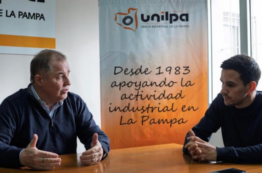 Marcelo Pedehonta� mantuvo una reunión en la sede de UNILPa con el gerente de la entidad Santiago Ferreiro