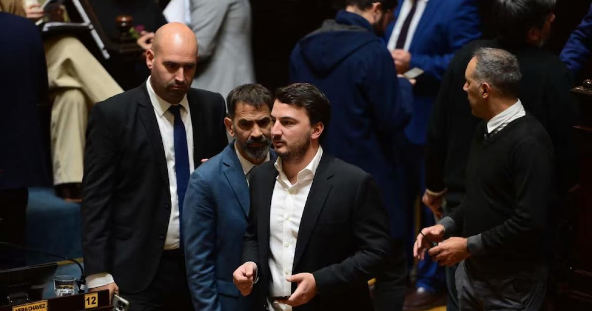 Agustín Romo en la Legislatura bonaerense