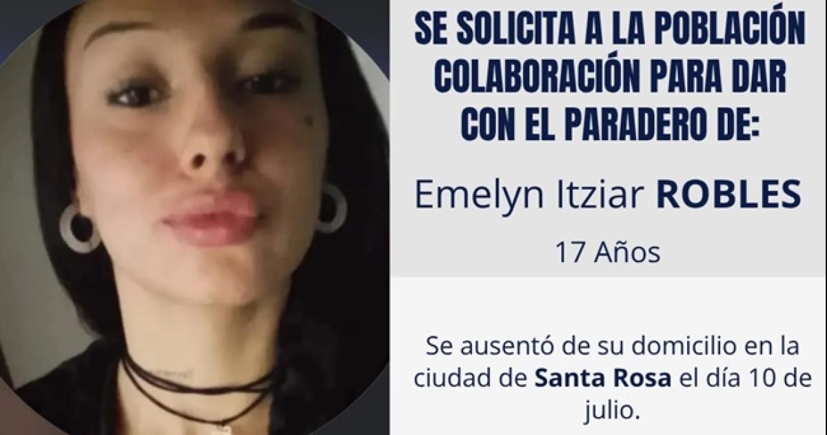 La joven se ausentó el pasado 10 de julio