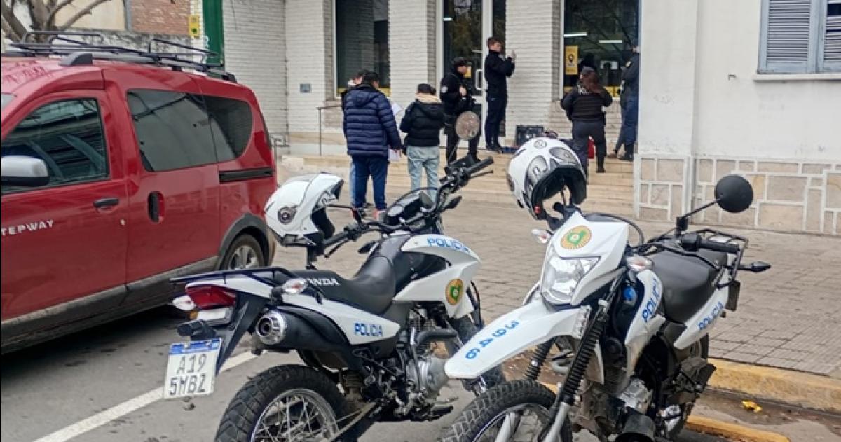 El operativo se realizó en el centro de General Pico