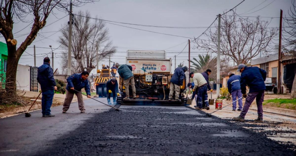 Las obras en Villa Parque llevan un avance del 30-en-porciento-