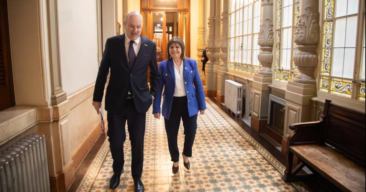 Patricia Bullrich y Federico Sturzenegger
