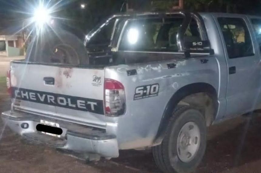 Los sospechosos fueron divisados por personal de Seguridad Rural de la UR III