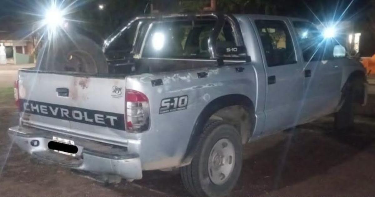 Los sospechosos fueron divisados por personal de Seguridad Rural de la UR III