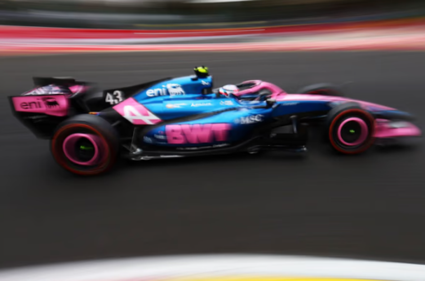 Colapinto participa del GP  de Hungría en la Fórmula 1