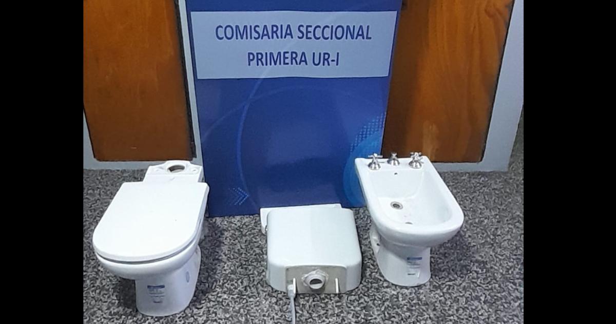 Los elementos fueron recuperados por personal de la Seccional Primera