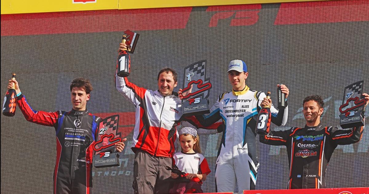Agustín volvió a subir al podio en el Mouras de La Plata