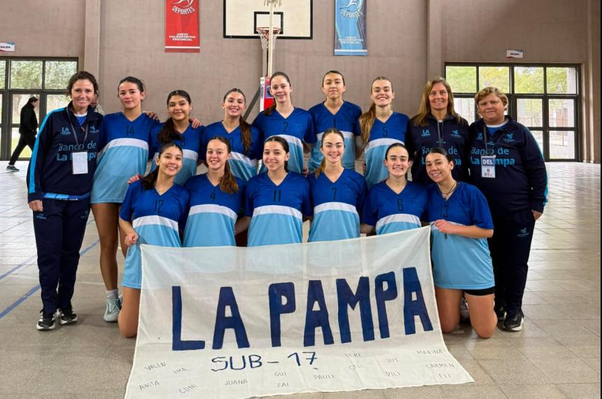 Muy buen torneo del equipo de cadetes de La Pampa