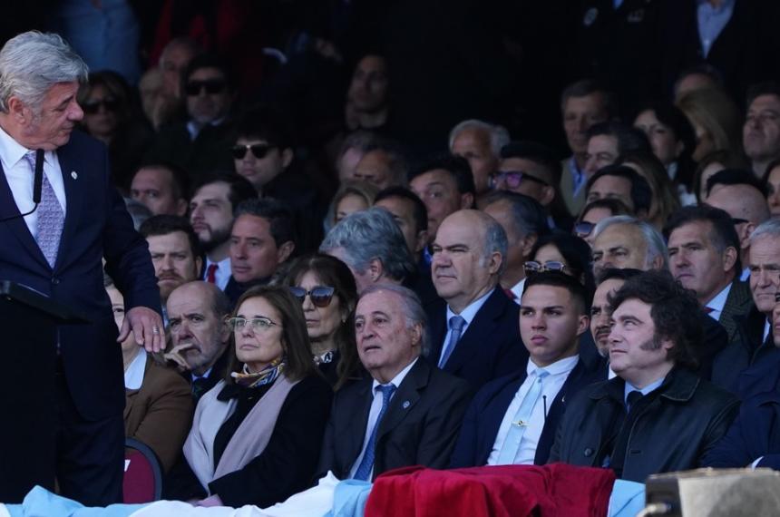 El Presidente de la SRA Nicol�s Pino con elogios y reclamos al Gobierno