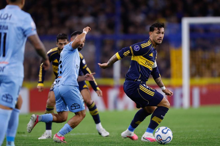Paredes volvió a jugar con Boca solo cuatro días después de la final del Mundial