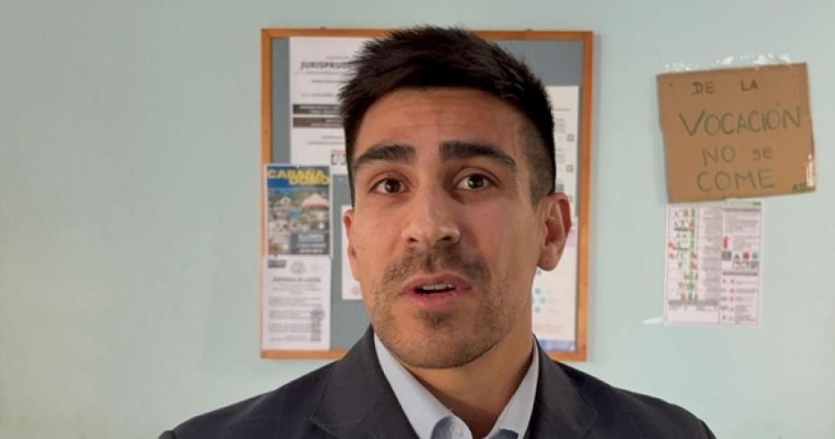 El abogado Jerónimo Altamirano representa al damnifcado