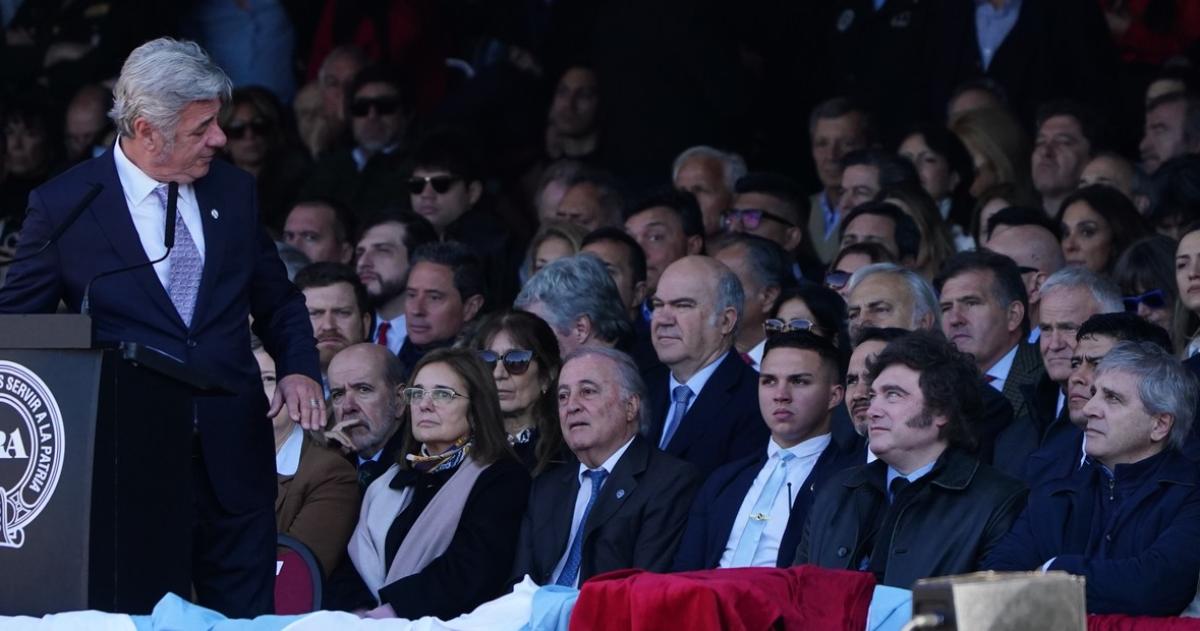 El Presidente de la SRA Nicol�s Pino con elogios y reclamos al Gobierno