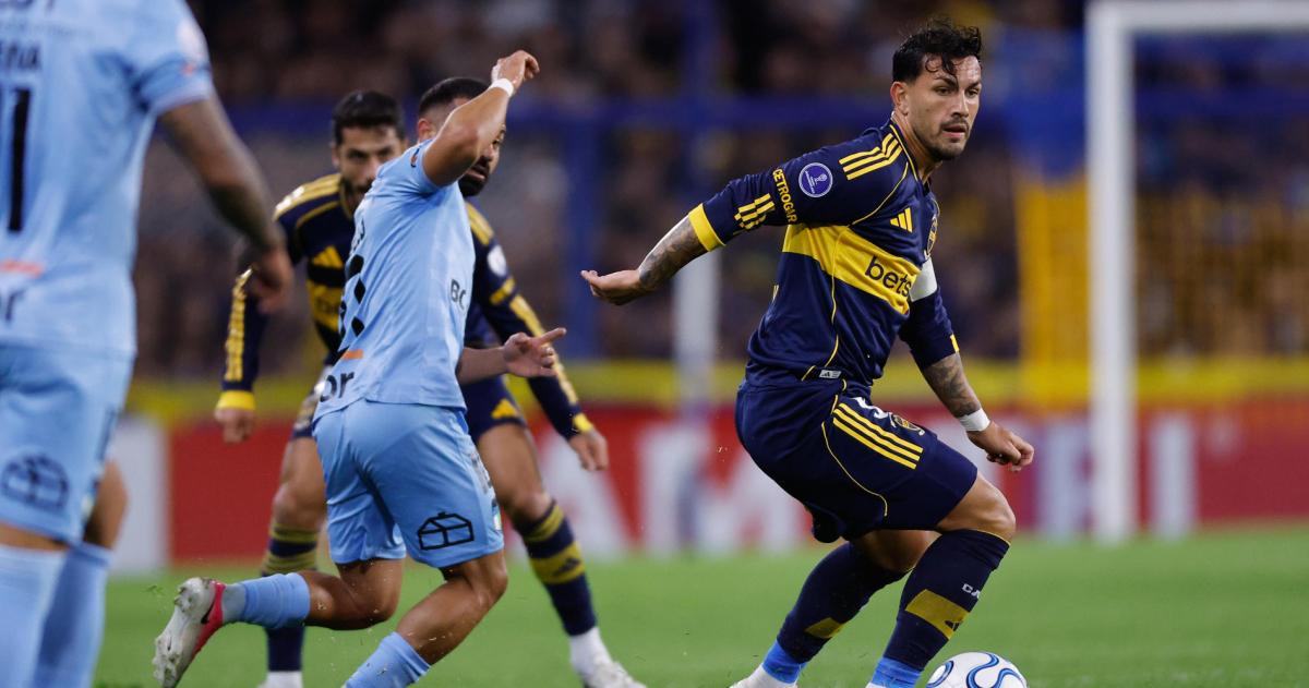 Paredes volvió a jugar con Boca solo cuatro días después de la final del Mundial