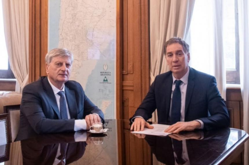 La reunión entre ZIliotto y Santilli trajo buenas noticias para la Provincia