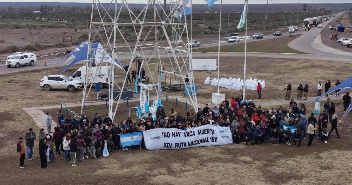 Renovaron el reclamo por una obra integral hacia Vaca Muerta