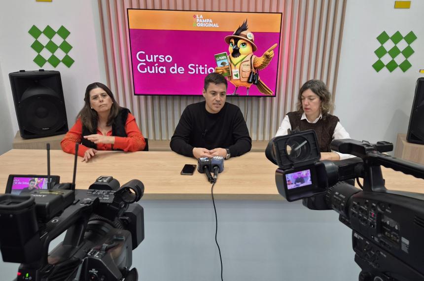 La presentación que hicieron las autoridades de Turismo