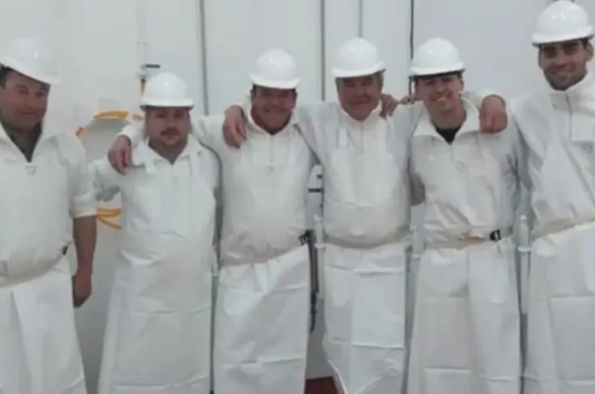 Un equipo compuesto por seis trabajadores locales estuvo en pleno entrenamiento