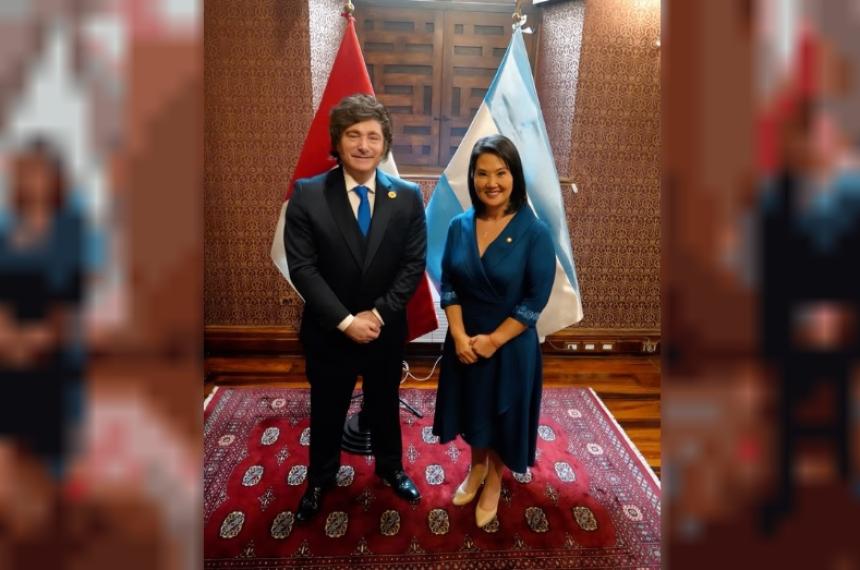 Milei con Fujimori