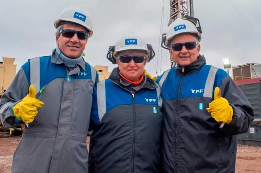 Kristalina Georgieva recorrió el yacimiento Loma Campana junto a autoridades de YPF y funcionarios del Gobierno nacional en una visita centrada en el potencial de Vaca Muerta como motor del crecimiento económico argentino