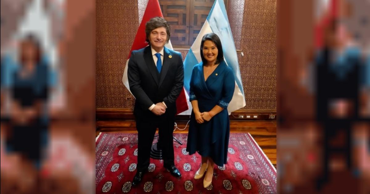 Milei con Fujimori