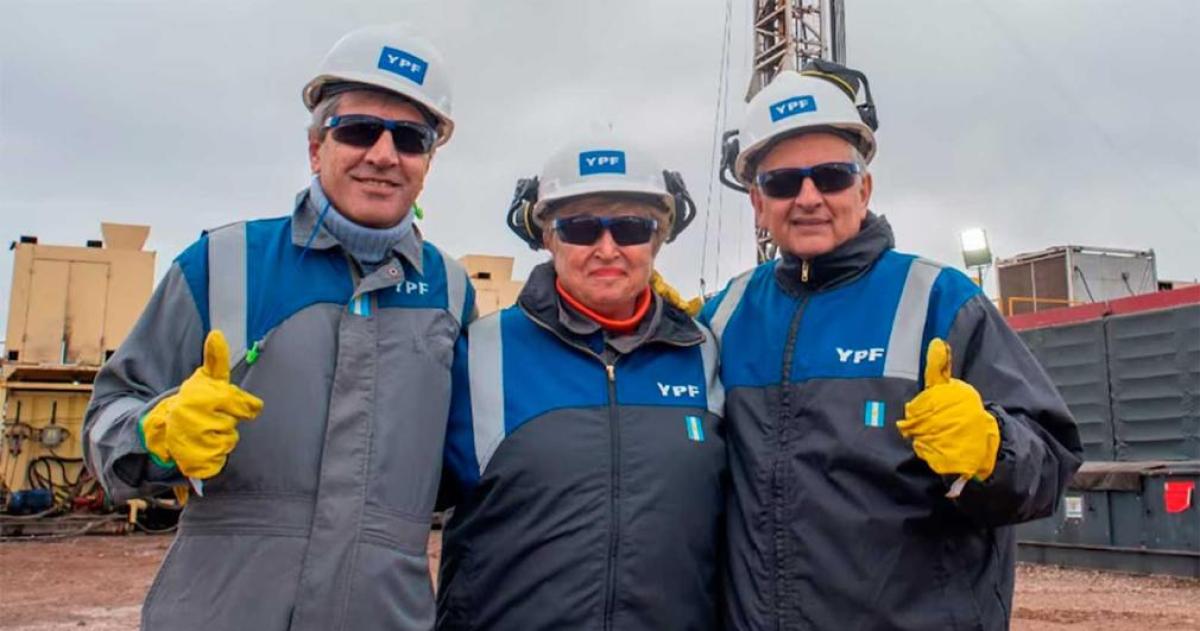 Kristalina Georgieva recorrió el yacimiento Loma Campana junto a autoridades de YPF y funcionarios del Gobierno nacional en una visita centrada en el potencial de Vaca Muerta como motor del crecimiento económico argentino