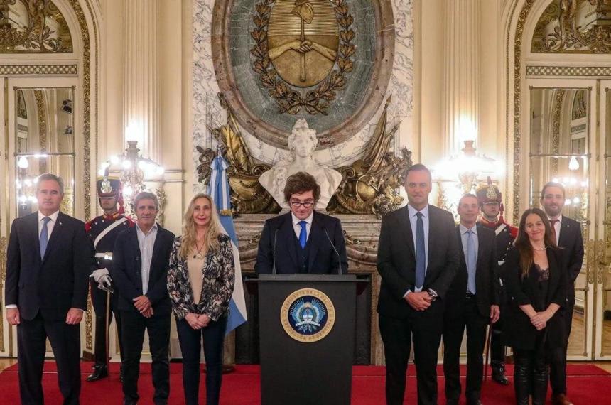 Milei en cadena nacional
