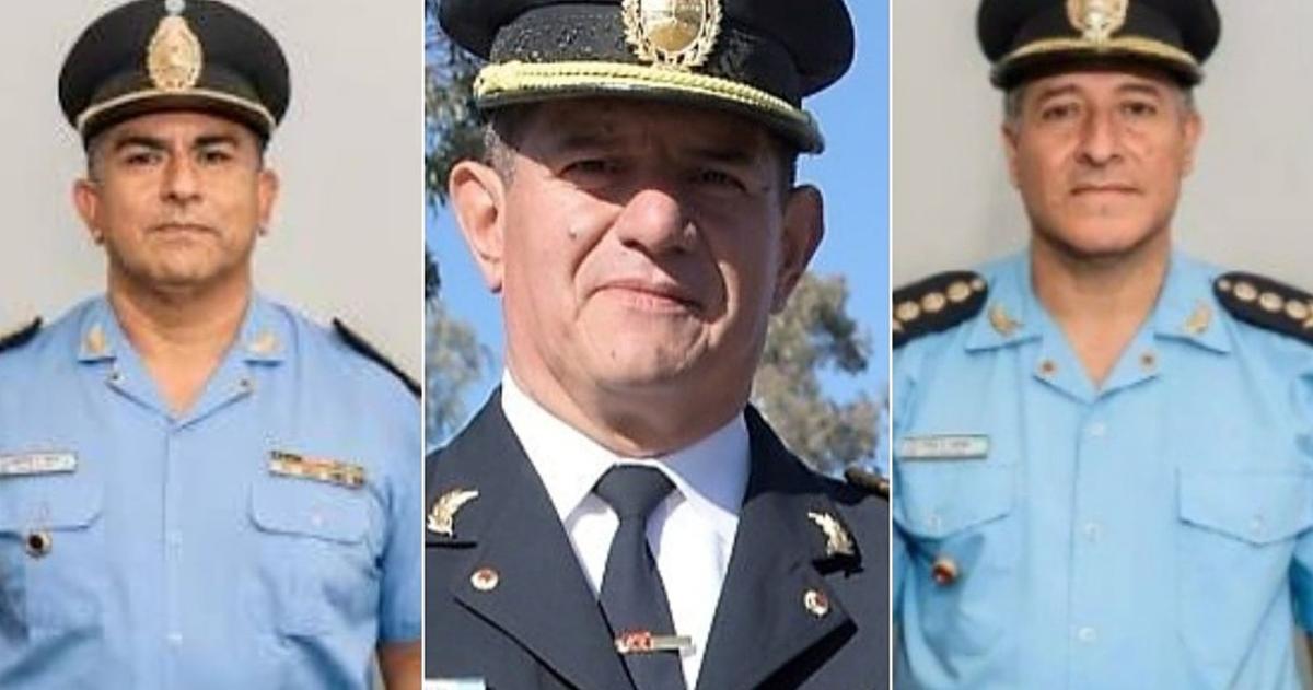 Tres de los fallecidos en la caída del helicóptero Marcelo Videla subjefe de la Policía de San Juan Carlos Heredia Director de Protección Civil y Rubén Castro jefe de Bomberos policiales