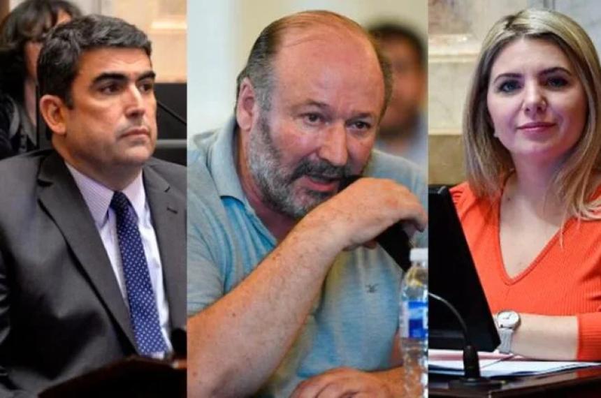 Los senadores pampeanos Bensusan Kroneberger y Huala
