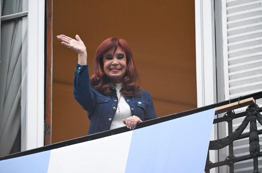 La ex presidenta Cristina Kirchner