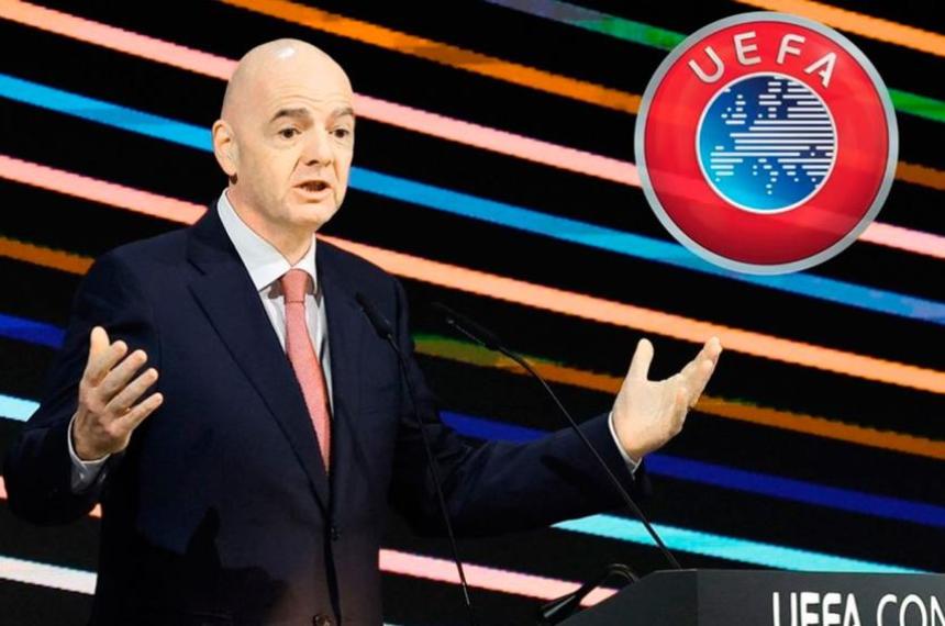 La UEFA rechazó el proyecto de Gianni Infantino para incorporar inversores privados a las competencias de la FIFA y advirtió que podría impulsar un histórico boicot al Mundial y al Mundial de Clubes
