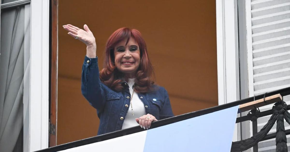 La ex presidenta Cristina Kirchner