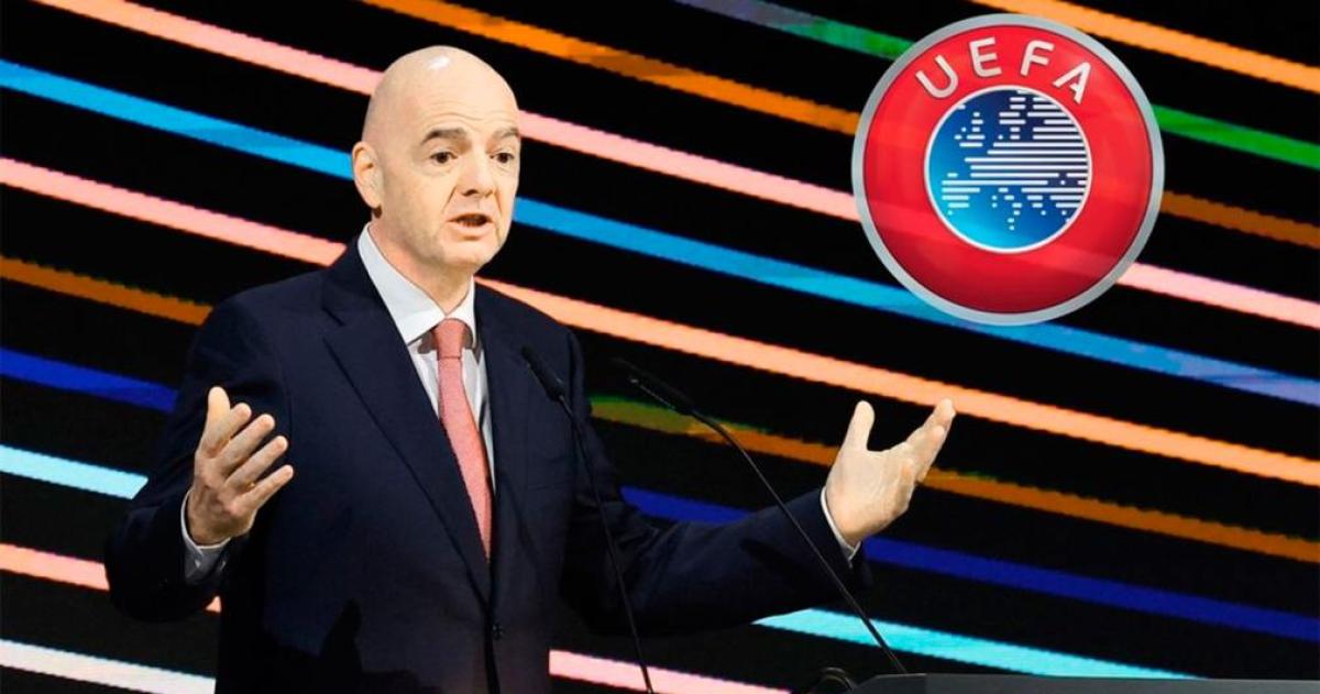 La UEFA rechazó el proyecto de Gianni Infantino para incorporar inversores privados a las competencias de la FIFA y advirtió que podría impulsar un histórico boicot al Mundial y al Mundial de Clubes