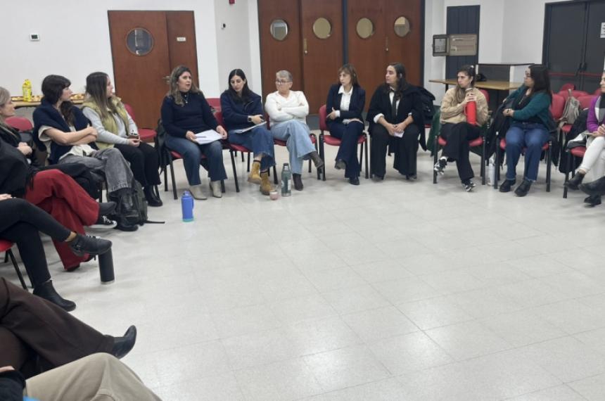 El encuentro reunió a referencias de distintos organismos