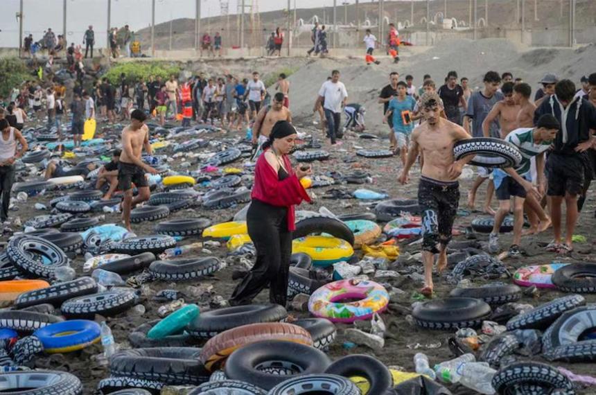 Italia restablecer� durante un mes los controles fronterizos para viajeros procedentes de España tras la crisis migratoria registrada en Ceuta con especial atención sobre ciudadanos extracomunitarios