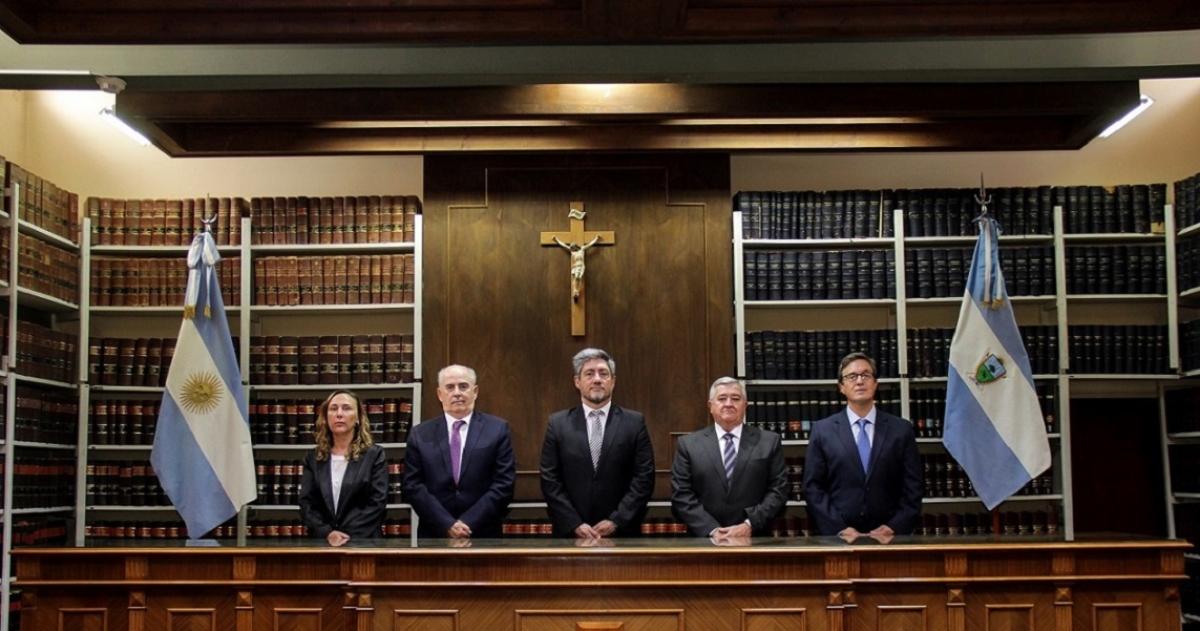 Los integrantes del m�ximo organismo judicial de la provincia