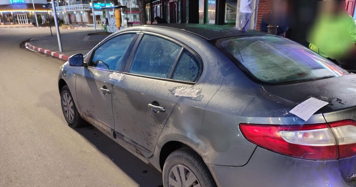 El auto que manejaba la conductora alcoholizada