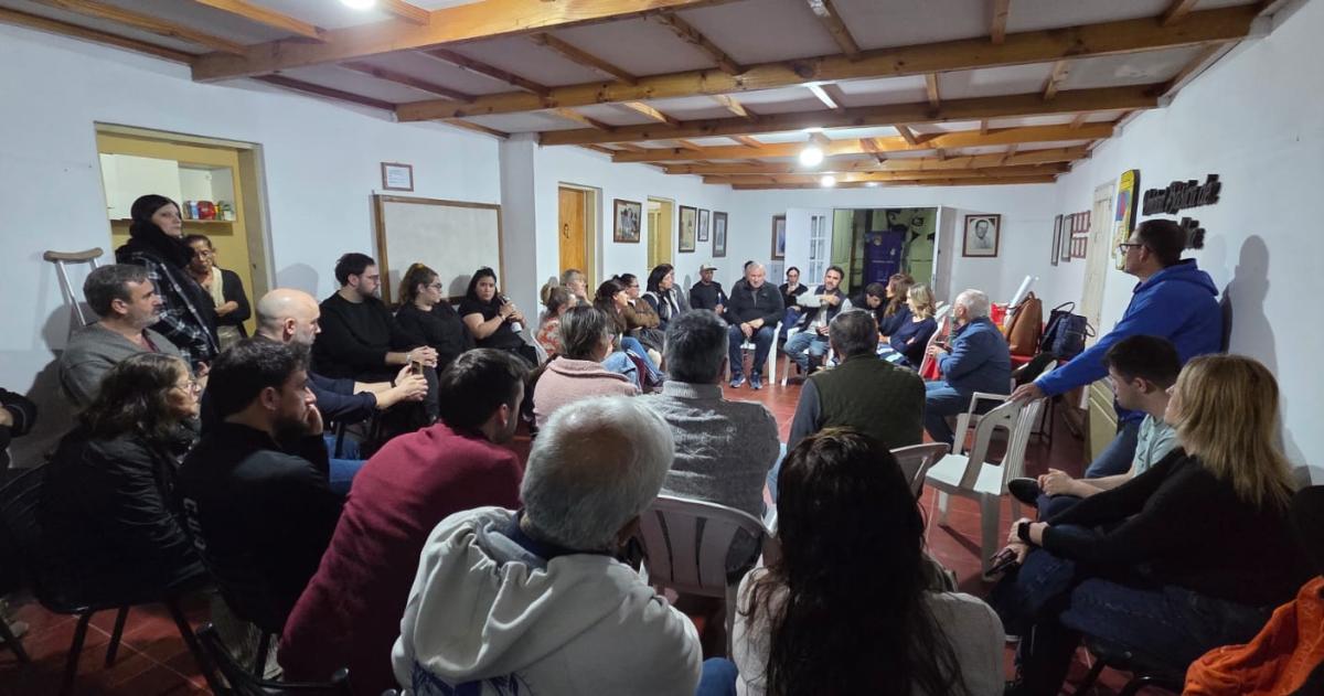Los legisladores de Convergencia en la Unidad B�sica de Acha
