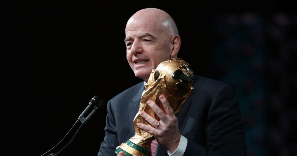 El presidente de la FIFA Gianni Infantino