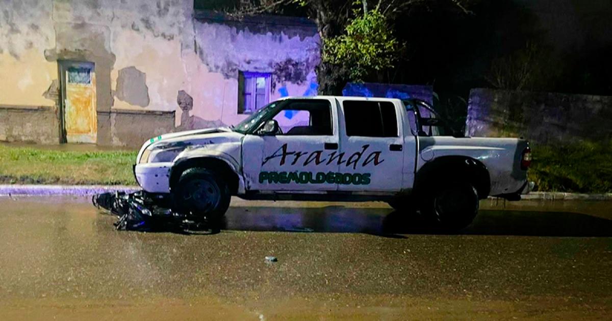 El choque ocurrió durante la madrugada del domingo 7 de junio